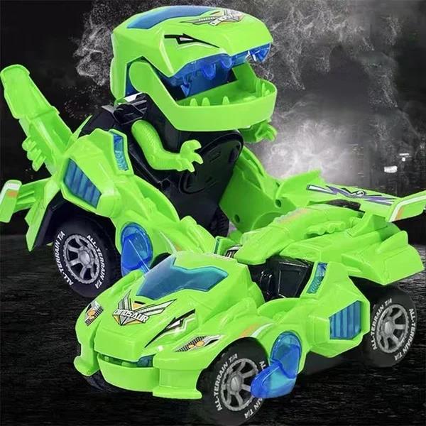 Early Christmas Sale - 49% OFF - LED DINOSAUR TRANSFORMATION CAR TOY