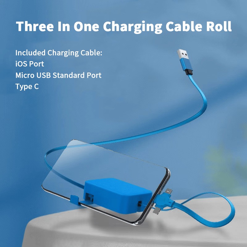 Early Christmas Sale 49% Off- Three In One Charging Cable Roll