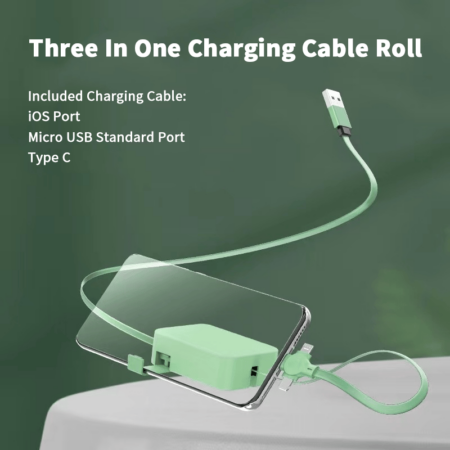 Early Christmas Sale 49% Off- Three In One Charging Cable Roll