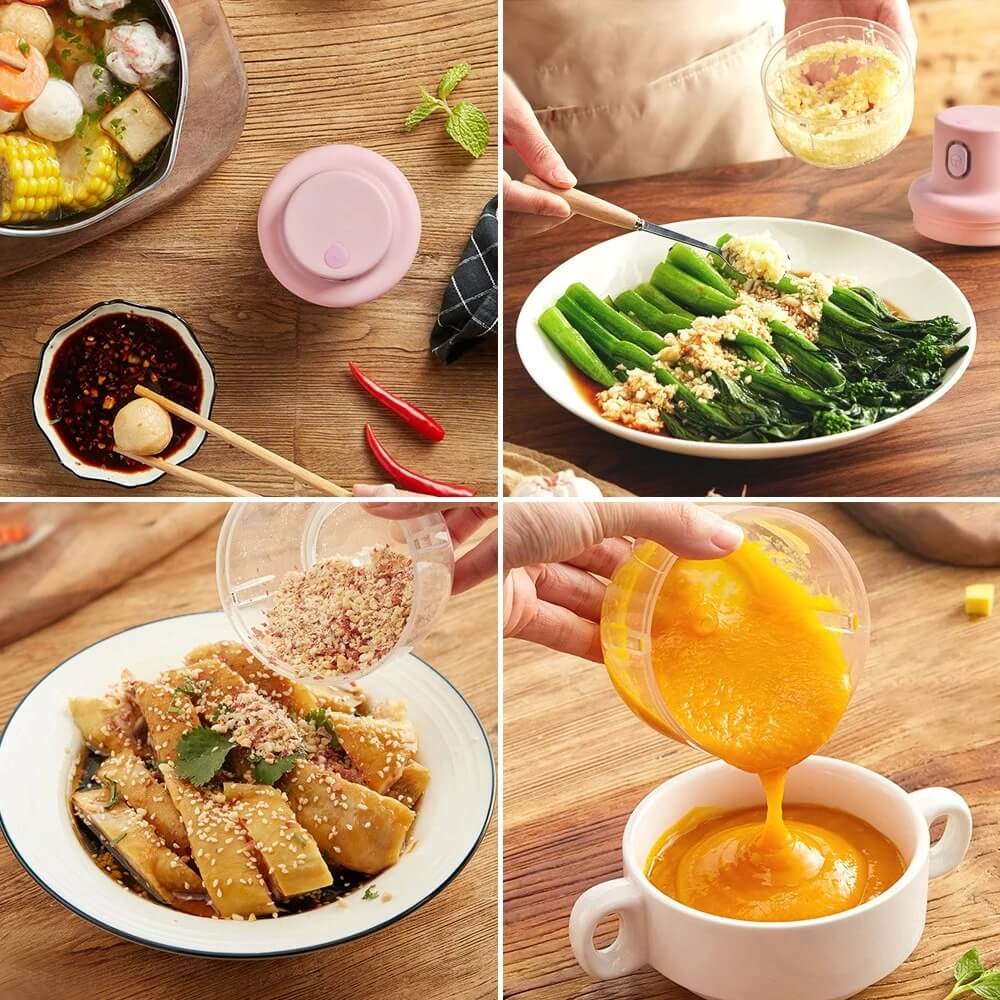 (Early Christmas Sale - 49% OFF) Wireless Food Chopper