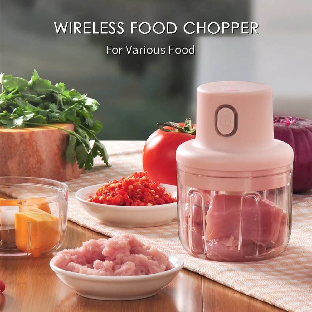 (Early Christmas Sale - 49% OFF) Wireless Food Chopper