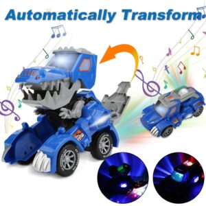 Early Christmas Sale - 50% OFF LED DINOSAUR TRANSFORMATION CAR TOY