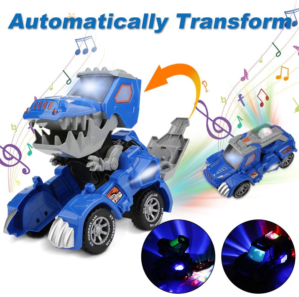 Early Christmas Sale - 50% OFF LED DINOSAUR TRANSFORMATION CAR TOY