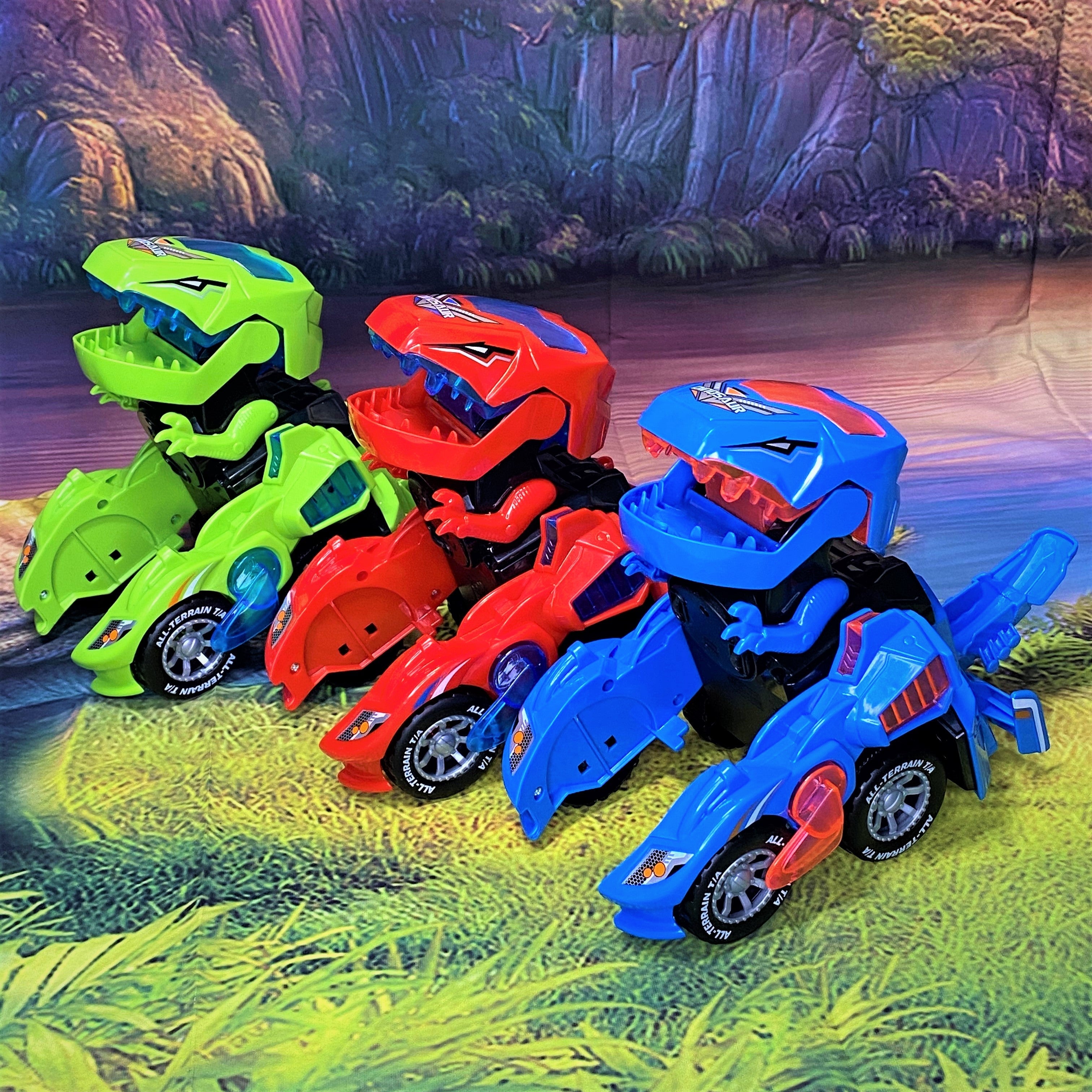 Early Christmas Sale - 50% OFF LED DINOSAUR TRANSFORMATION CAR TOY