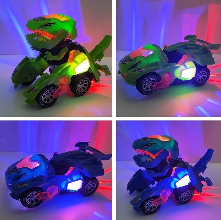 Early Christmas Sale - 50% OFF LED DINOSAUR TRANSFORMATION CAR TOY