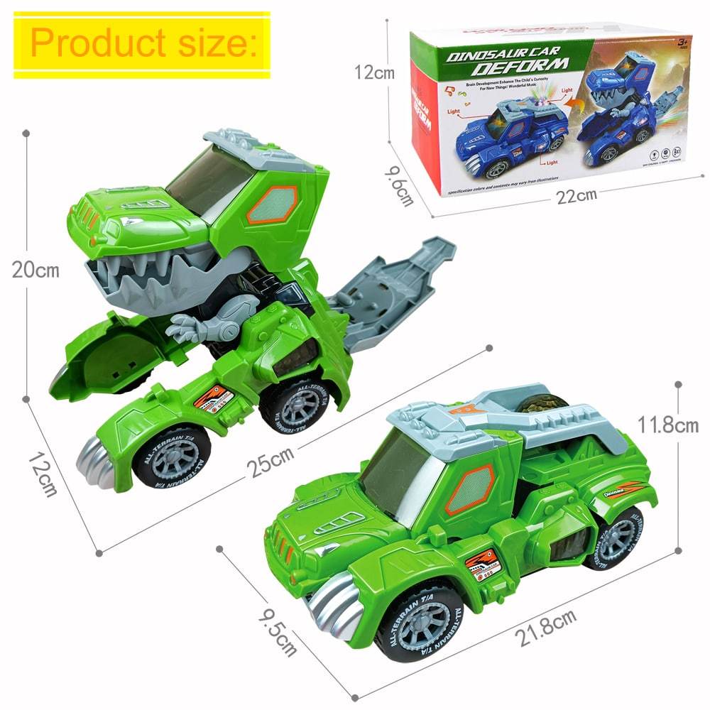 Early Christmas Sale - 50% OFF LED DINOSAUR TRANSFORMATION CAR TOY