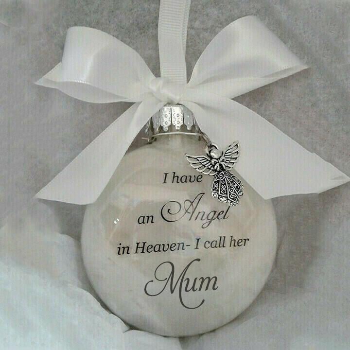 EARLY CHRISTMAS SALE 70% OFF - Angel In Heaven Memorial Ornament