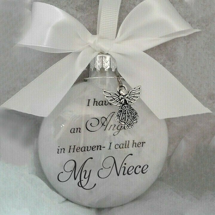 EARLY CHRISTMAS SALE 70% OFF - Angel In Heaven Memorial Ornament