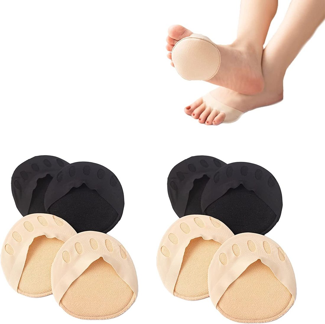 (Early Christmas Sale- SAVE 48% OFF) Cushioning ice silk high-heel insoles