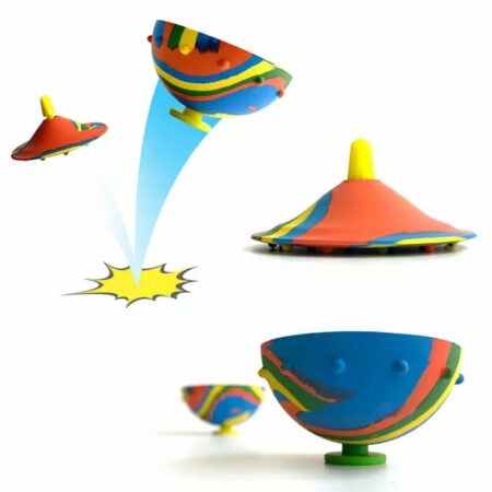 (Early Christmas Sale- SAVE 48% OFF)Bounce Ball Toy Jump Spinner Bowl