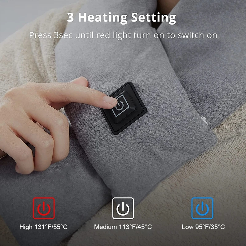 (Early Christmas Sale- SAVE 48% OFF)Intelligent Electric Heating Scarf