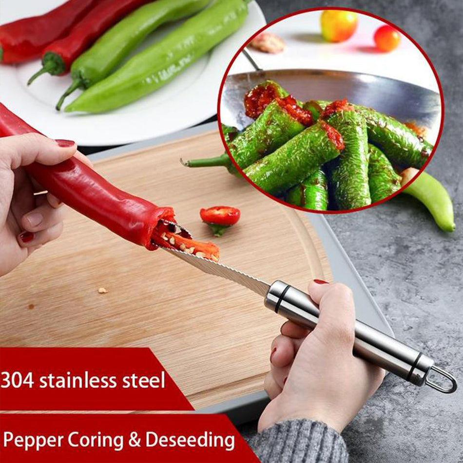 (Early Christmas Sale- SAVE 48% OFF)Pepper Seed Corer Remover(buy 3 get 2 free now)