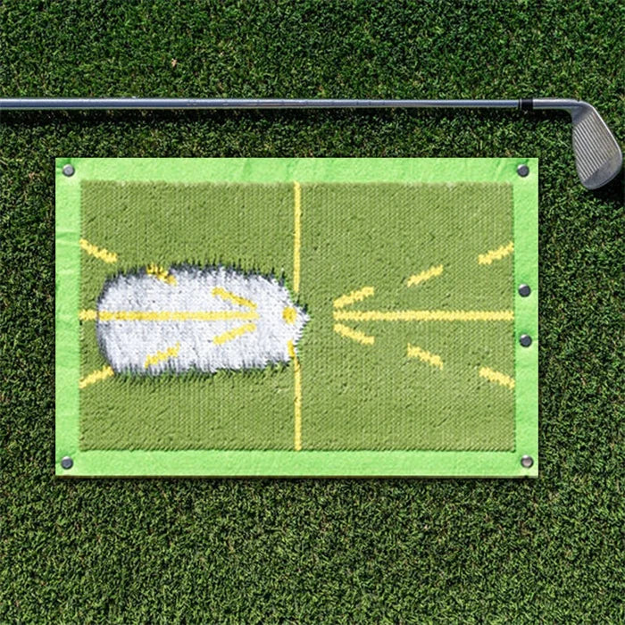 (Early Christmas Sale - SAVE 50% OFF) Golf Training Mat for Swing Detection Batting