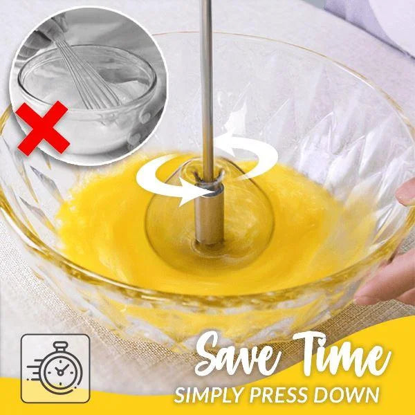 (Early Christmas Sale) Stainless Steel Easy Whisk