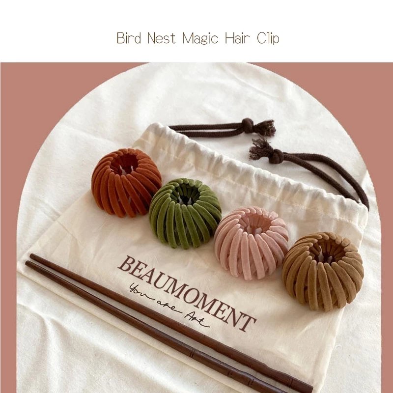 (Early Christmas Sale-49% OFF) Bird Nest Magic Hair Clip