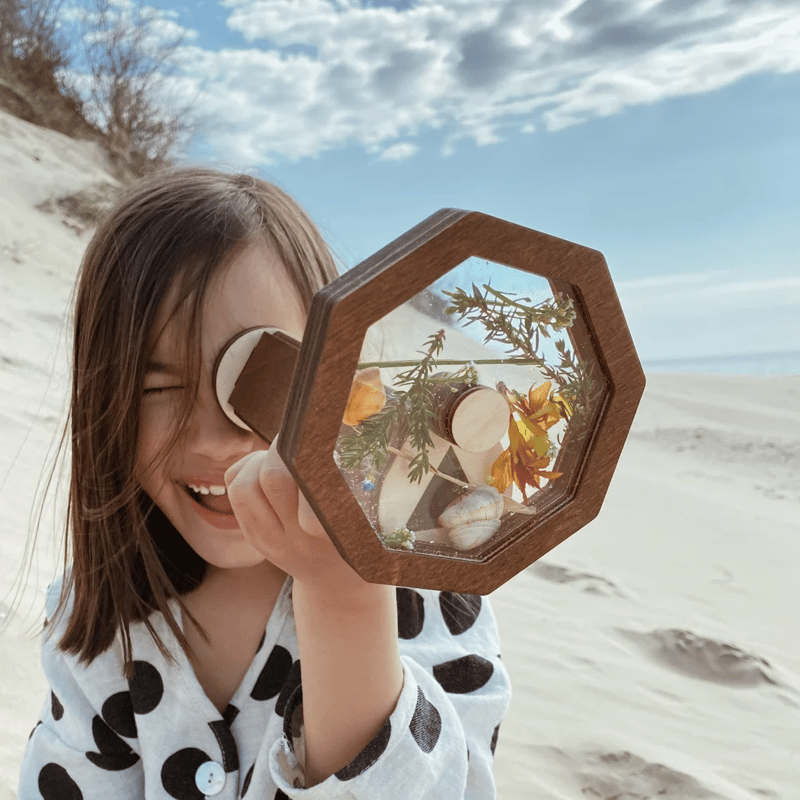 (EARLY CHRISTMAS SALE-49% OFF) Natural Wood DIY Kaleidoscope