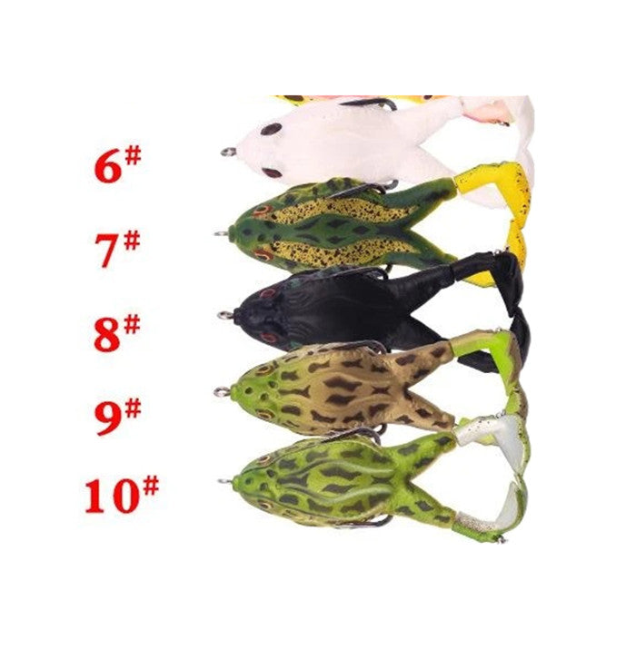 Early Christmas Sale-50% OFF-Double Propeller Frog Soft Bait