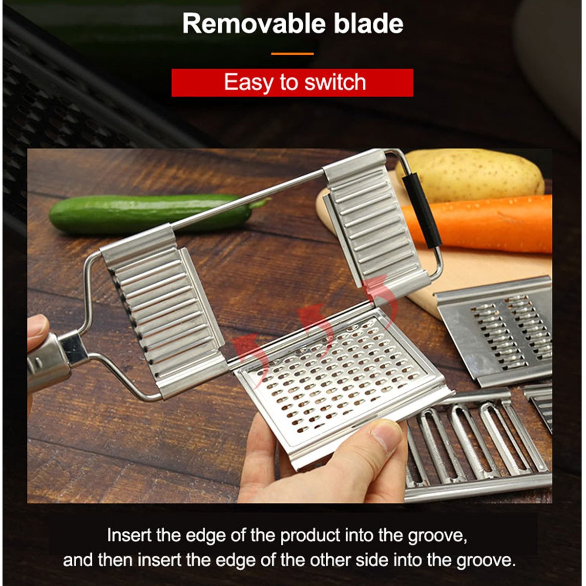 Early Christmas Sales 49% OFF-Multi-Purpose Vegetable Slicer Cuts Set