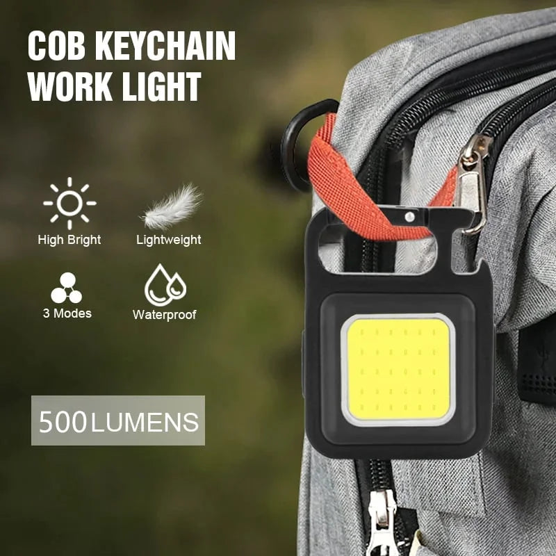 Early Holiday Promotions- SAVE 48% OFF) Cob Keychain Work Light