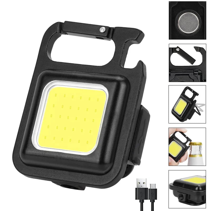 Early Holiday Promotions- SAVE 48% OFF) Cob Keychain Work Light