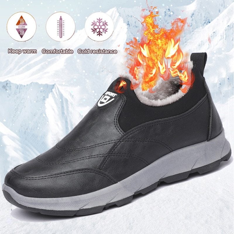 Early New Year Sale - SAVE 50% OFF - tracedream™ Winter Waterproof PU Leather Boots