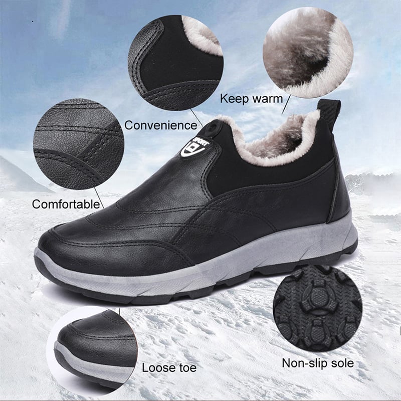 Early New Year Sale - SAVE 50% OFF - tracedream™ Winter Waterproof PU Leather Boots