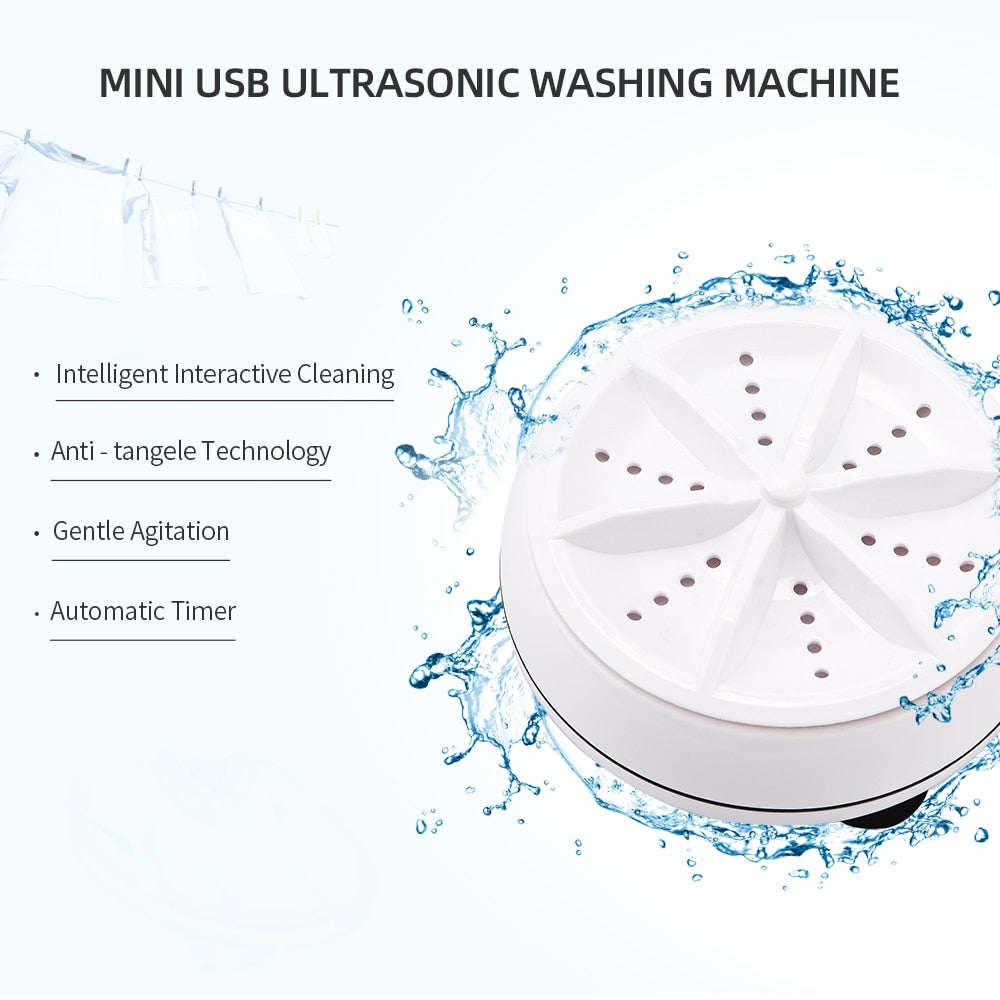 EasyWash - Portable Ultrasonic Washing machine