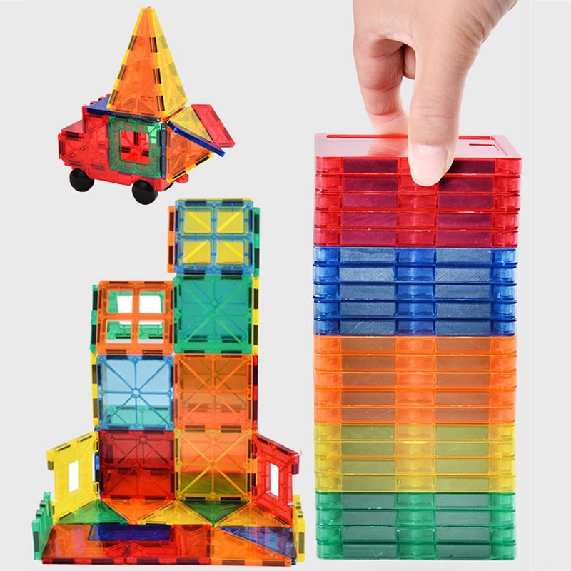 Educational Magnet Building Tiles(32 PCS)