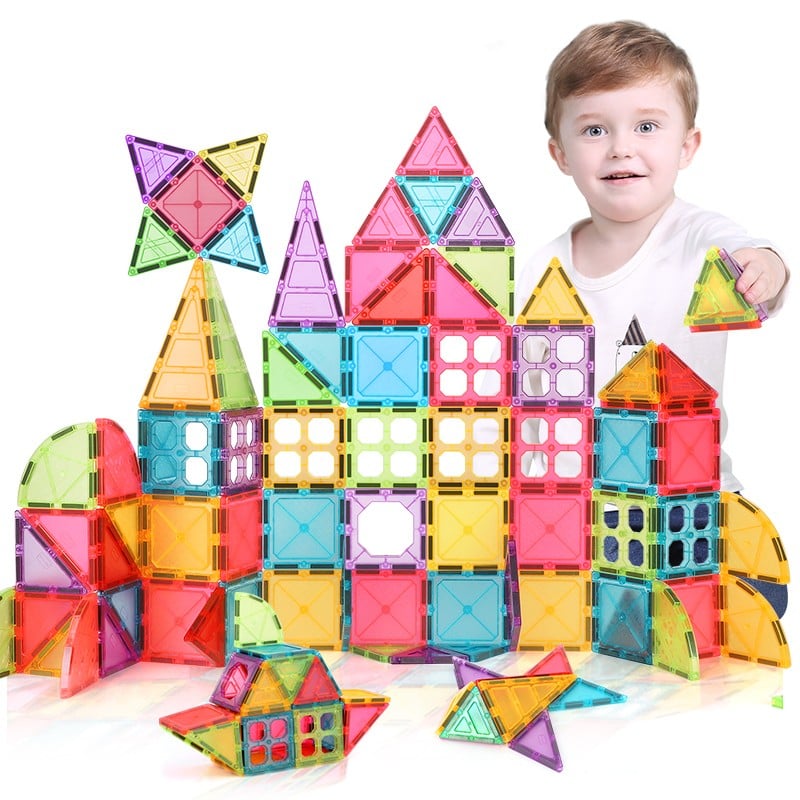 Educational Magnet Building Tiles(32 PCS)