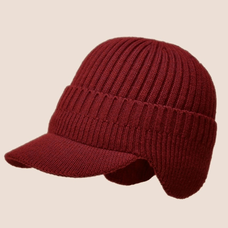 Elastic Warm Ear Protection Knitted Hat