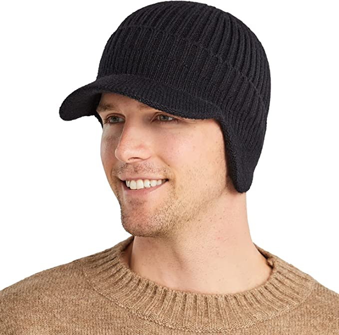 Elastic Warm Ear Protection Knitted Hat