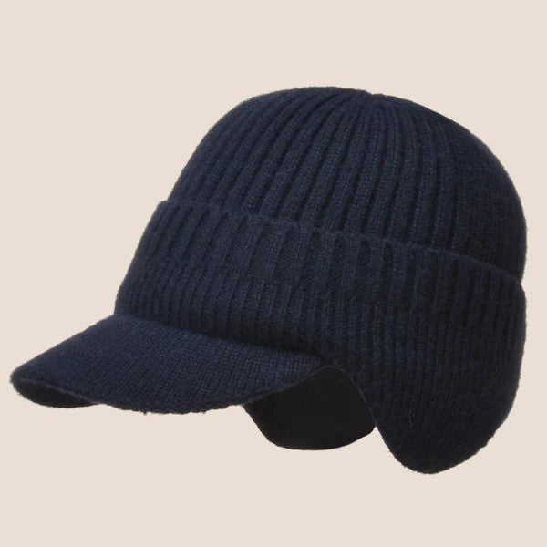 ELASTIC WARM EAR PROTECTION KNITTED HAT