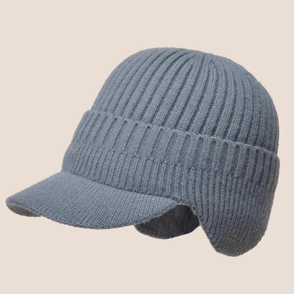 ELASTIC WARM EAR PROTECTION KNITTED HAT