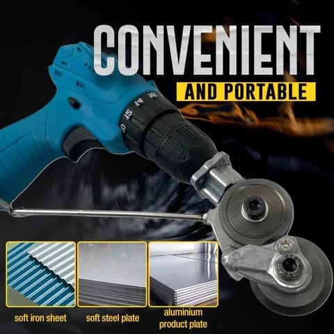 Electric Drill Shears Attachment