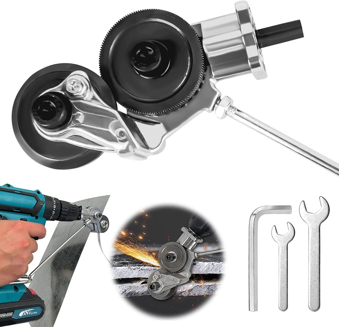 Electric Drill Shears Attachment