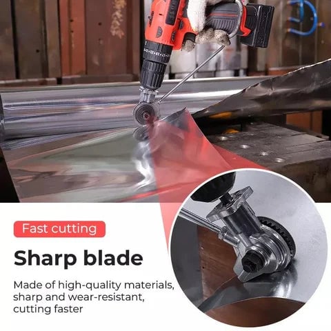 Electric Drill Shears Attachment