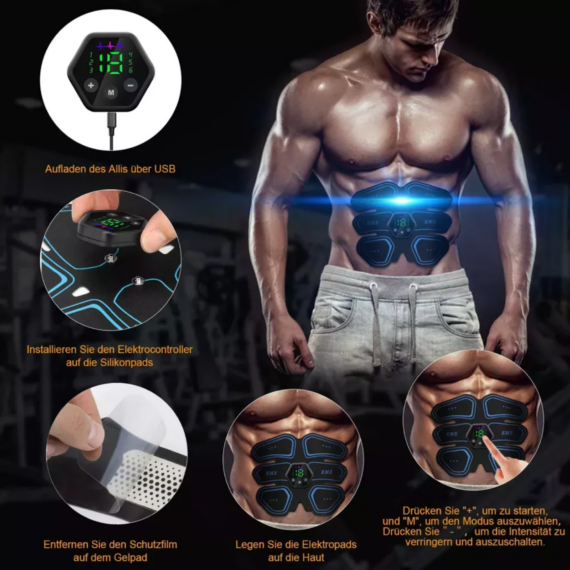 EMS Wireless Muscle Stimulator - Unisex Full Body Set