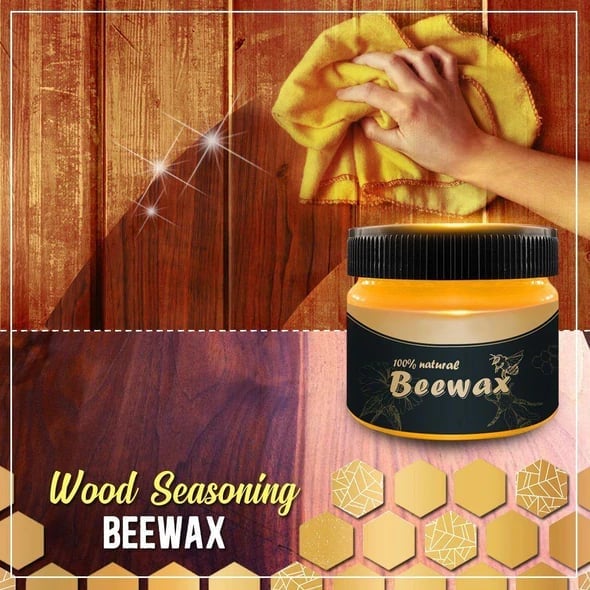 1x Beeswax Furniture Polish Wood Seasoning Beewax Natural Wax
