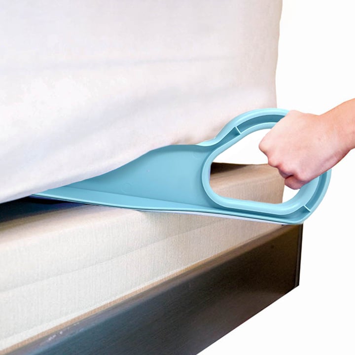 Ergonomic Mattress Wedge Elevator - Bed Making & Mattress Lifting Handy Tool Alleviate Back Pain