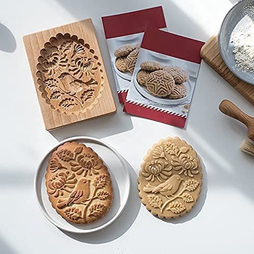 Errlips (Early Christmas Sale- 49% OFF)Wood patterned Cookie cutter - Embossing Mold For Cookies