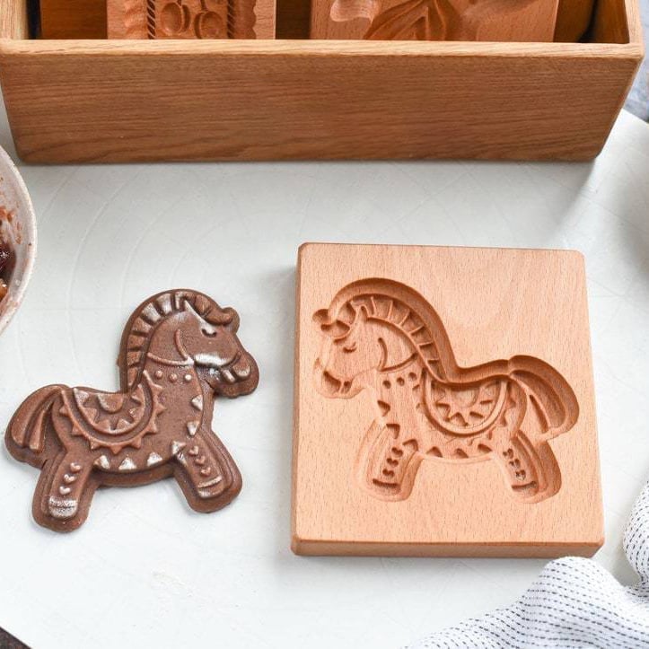 Errlips (Early Christmas Sale- 49% OFF)Wood patterned Cookie cutter - Embossing Mold For Cookies