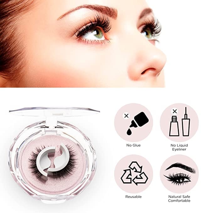 Exceptionm Last Day 70% OFF-Reusable Adhesive Eyelashes