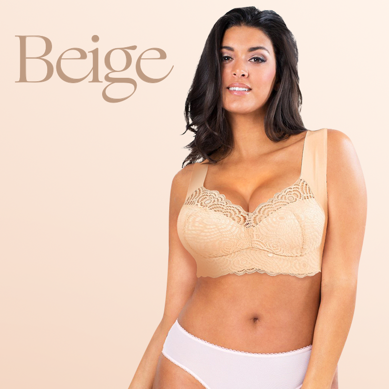 EXTRA LIFT - Ultimate Lift Stretch Full-Figure Seamless Lace Cut-Out Bra