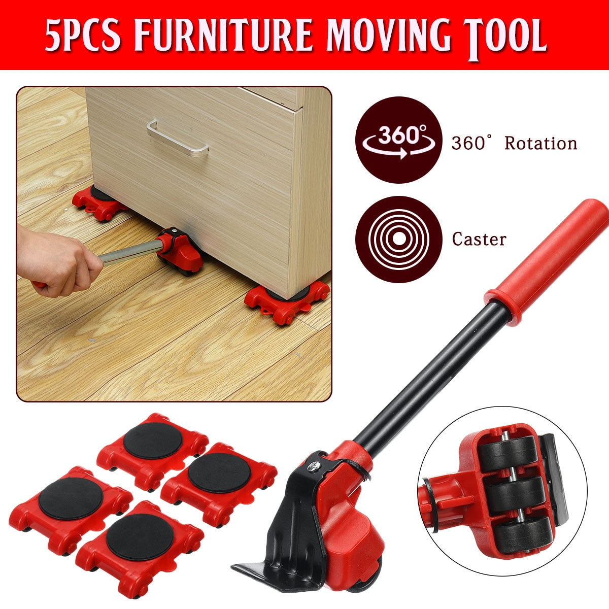 EzRoller - Furniture Roller Mover Set