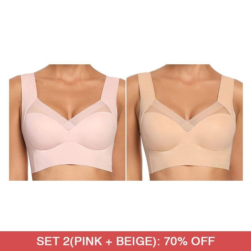 Fashion Deep Cup BraSummer sexy Push Up Wireless Bras