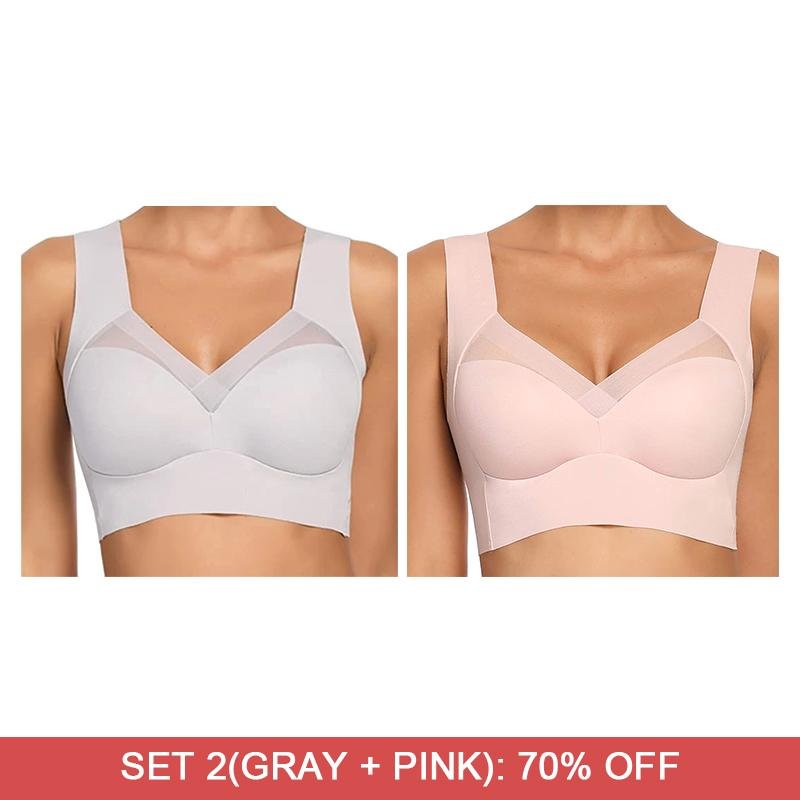 Fashion Deep Cup BraSummer sexy Push Up Wireless Bras