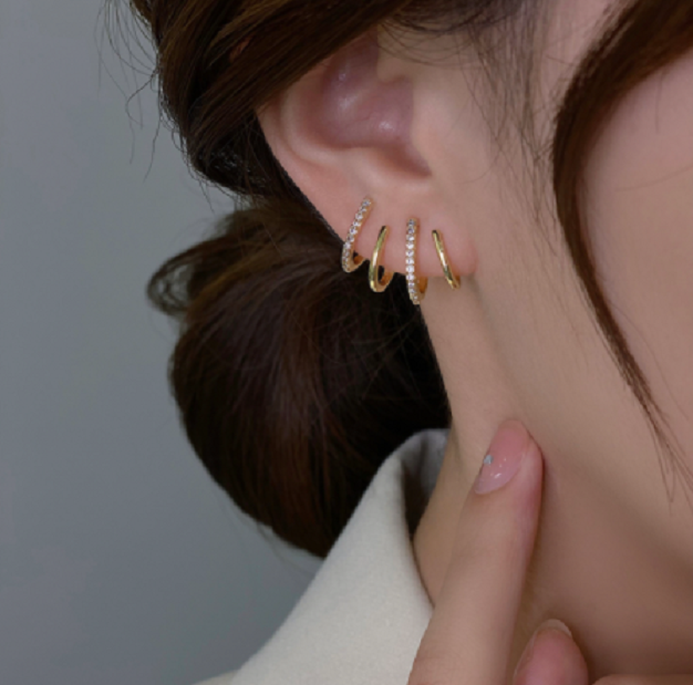 Fashion Shiny Cat Claw Earrings