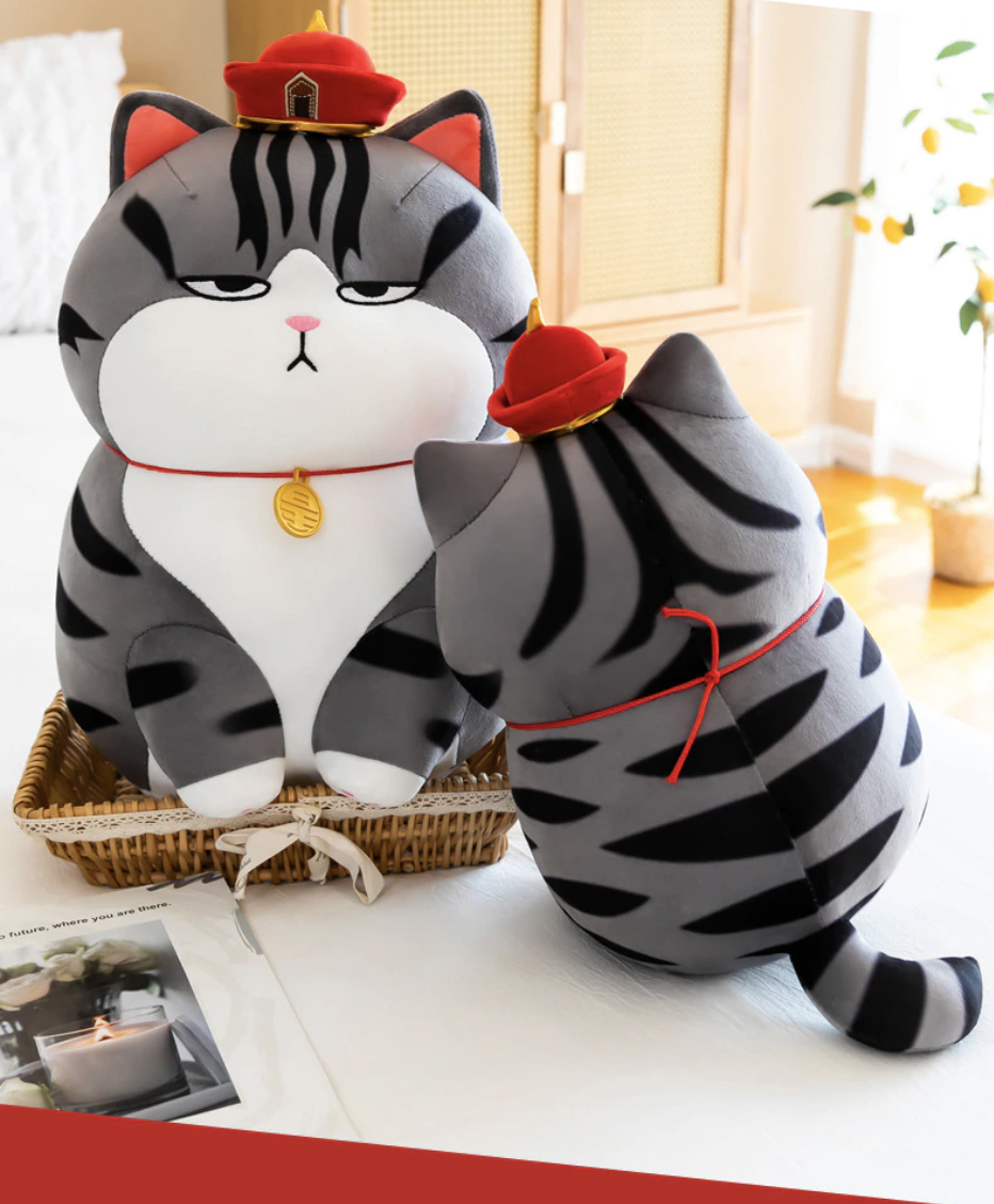 Fat Angry Cat Plush