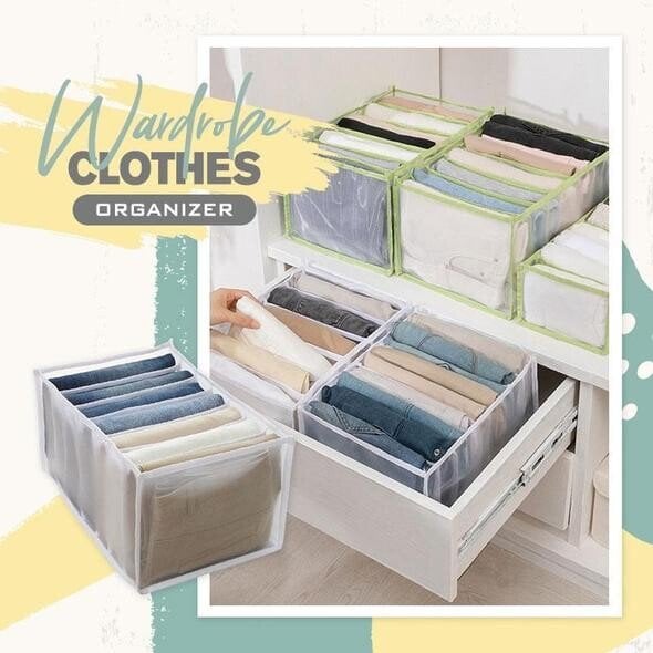 Fatechamp Wardrobe Clothes Organizer