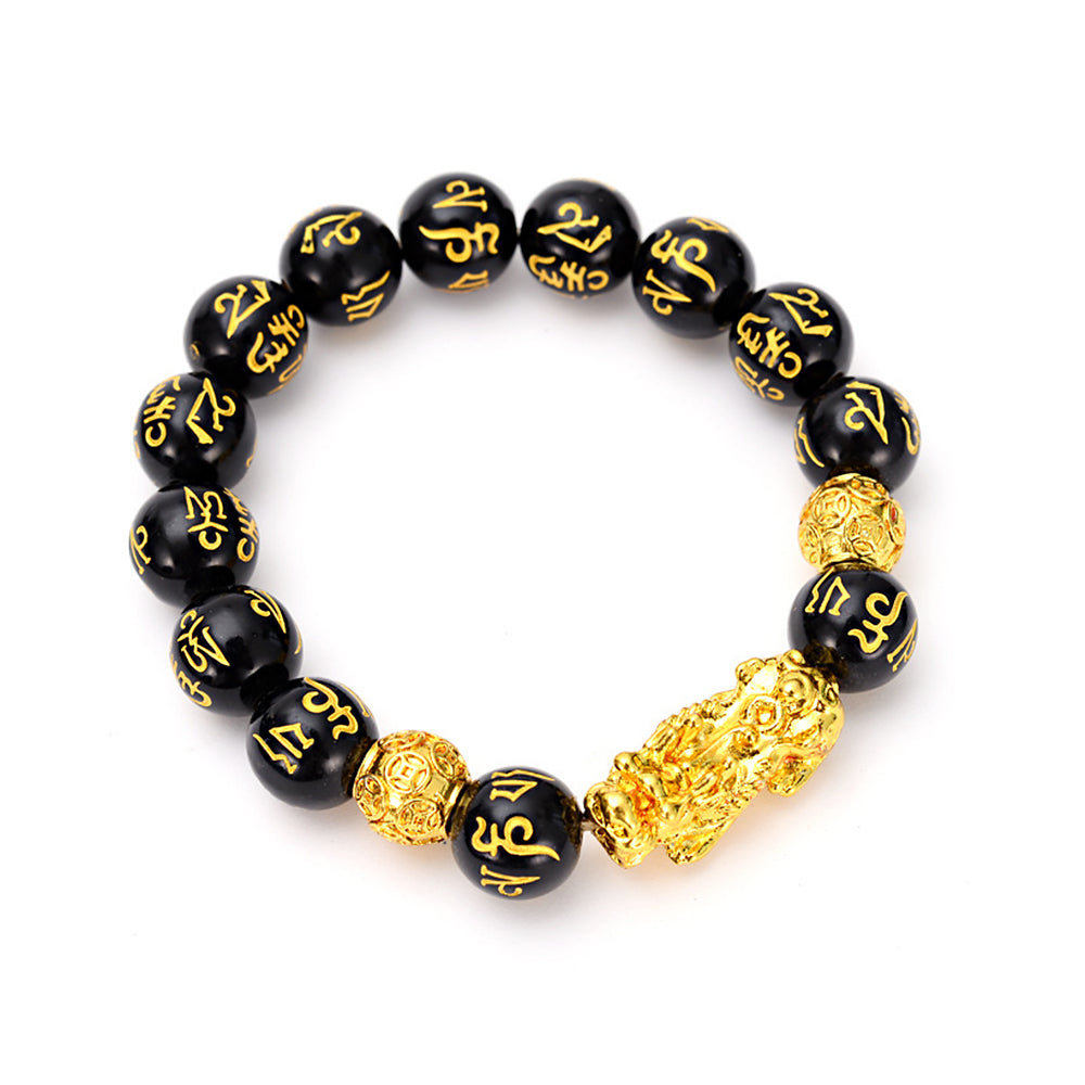 FengShui Pi Xiu Obsidian Bracelet